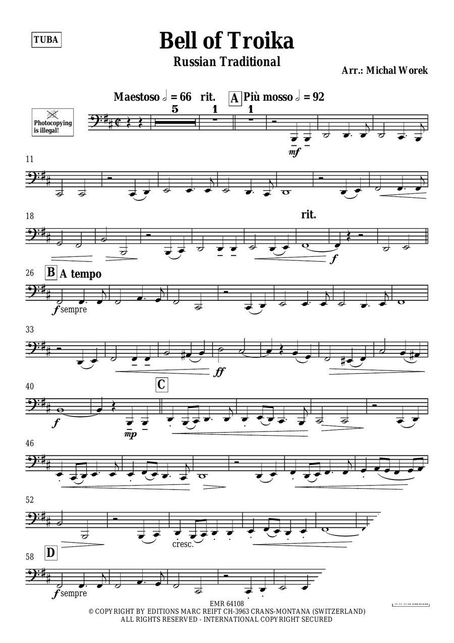 Bell of Troika Bell of Troika Tuba scores gallery preview page 3