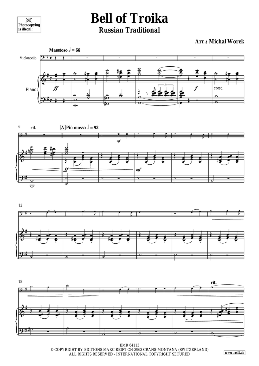 Bell of Troika Bell of Troika Piano Accompaniment scores gallery preview page 4
