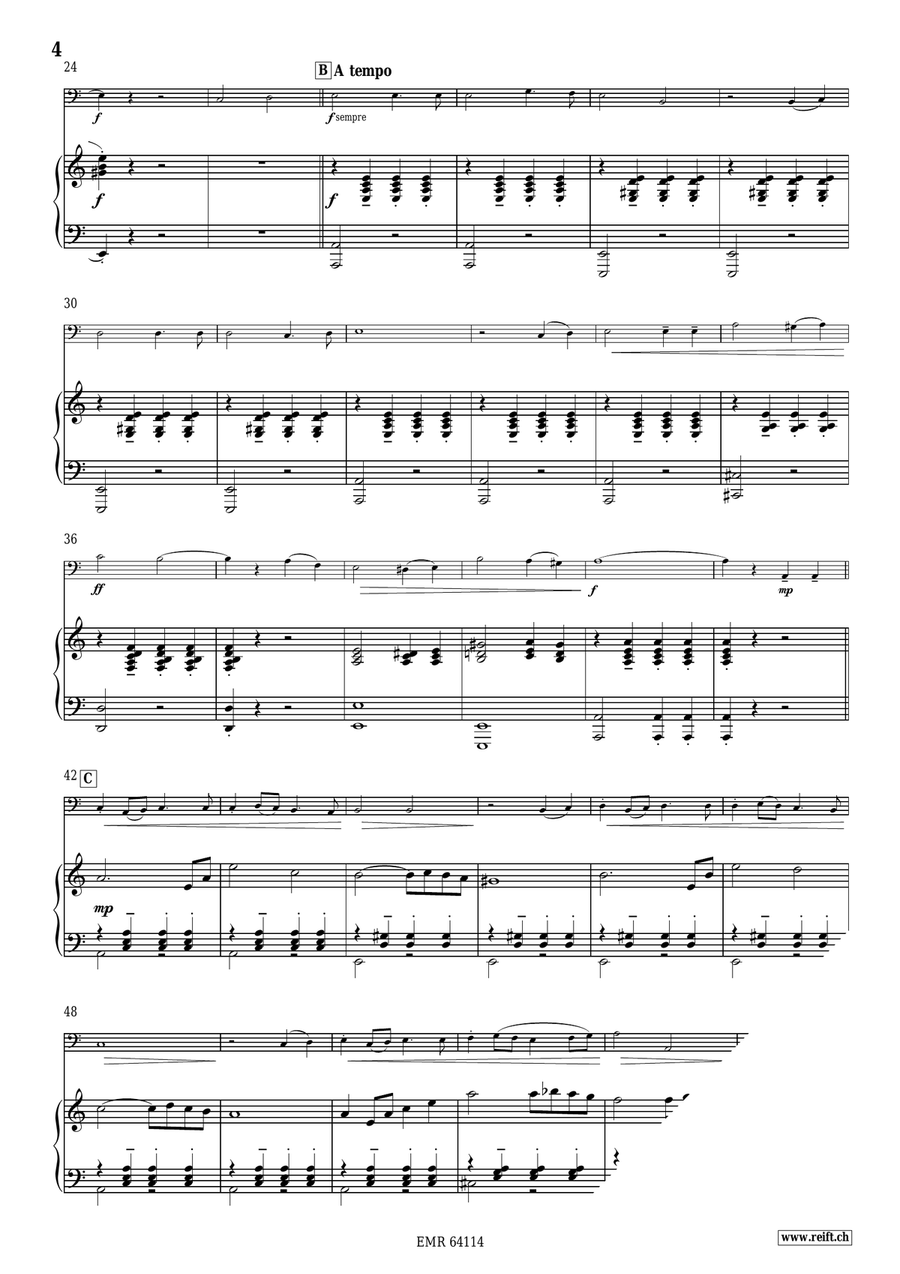 Bell of Troika Bell of Troika Double Bass scores gallery preview page 5