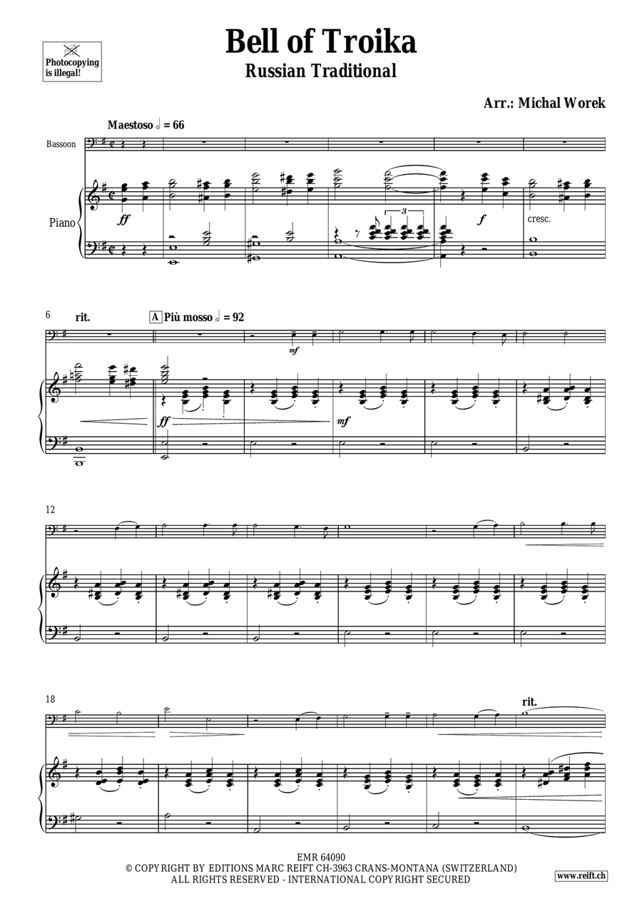Bell of Troika Bell of Troika Bassoon Solo scores gallery preview page 4