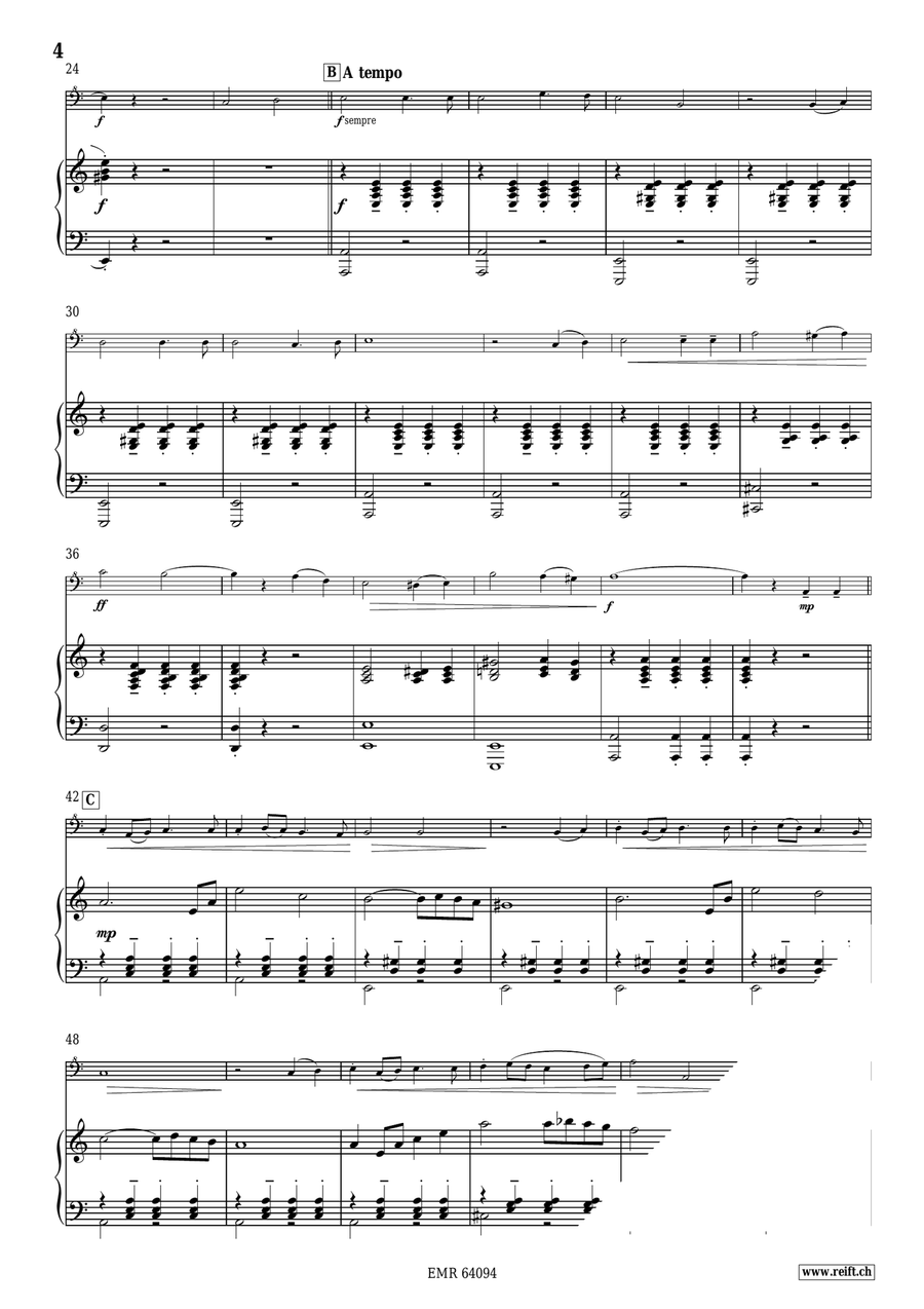 Bell of Troika Bell of Troika Bass Recorder scores gallery preview page 5