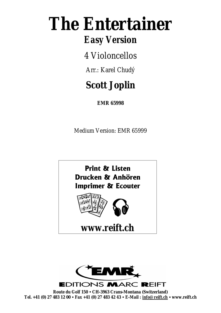 The Entertainer The Entertainer Cello scores gallery preview page 2