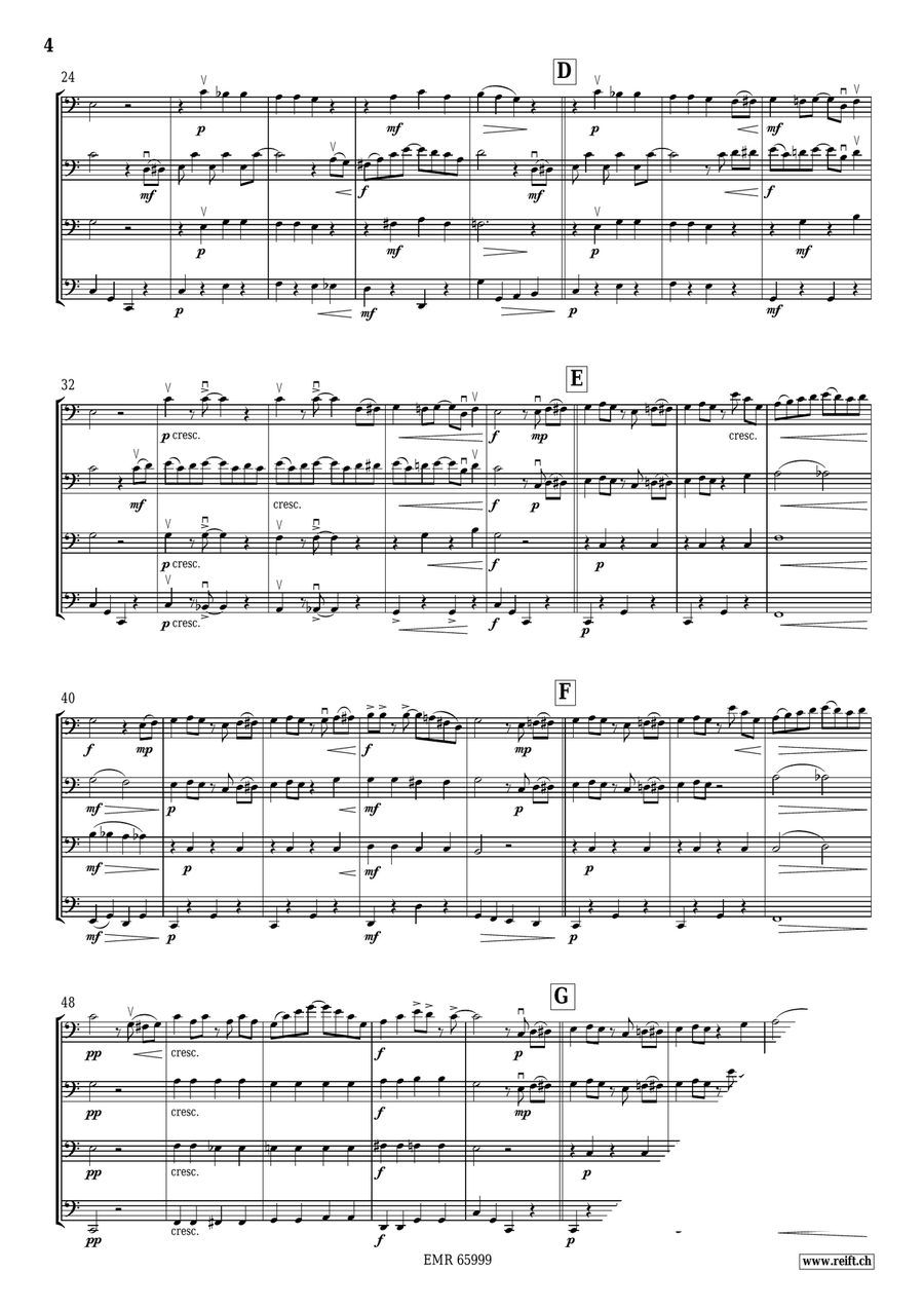 The Entertainer The Entertainer Cello scores gallery preview page 4