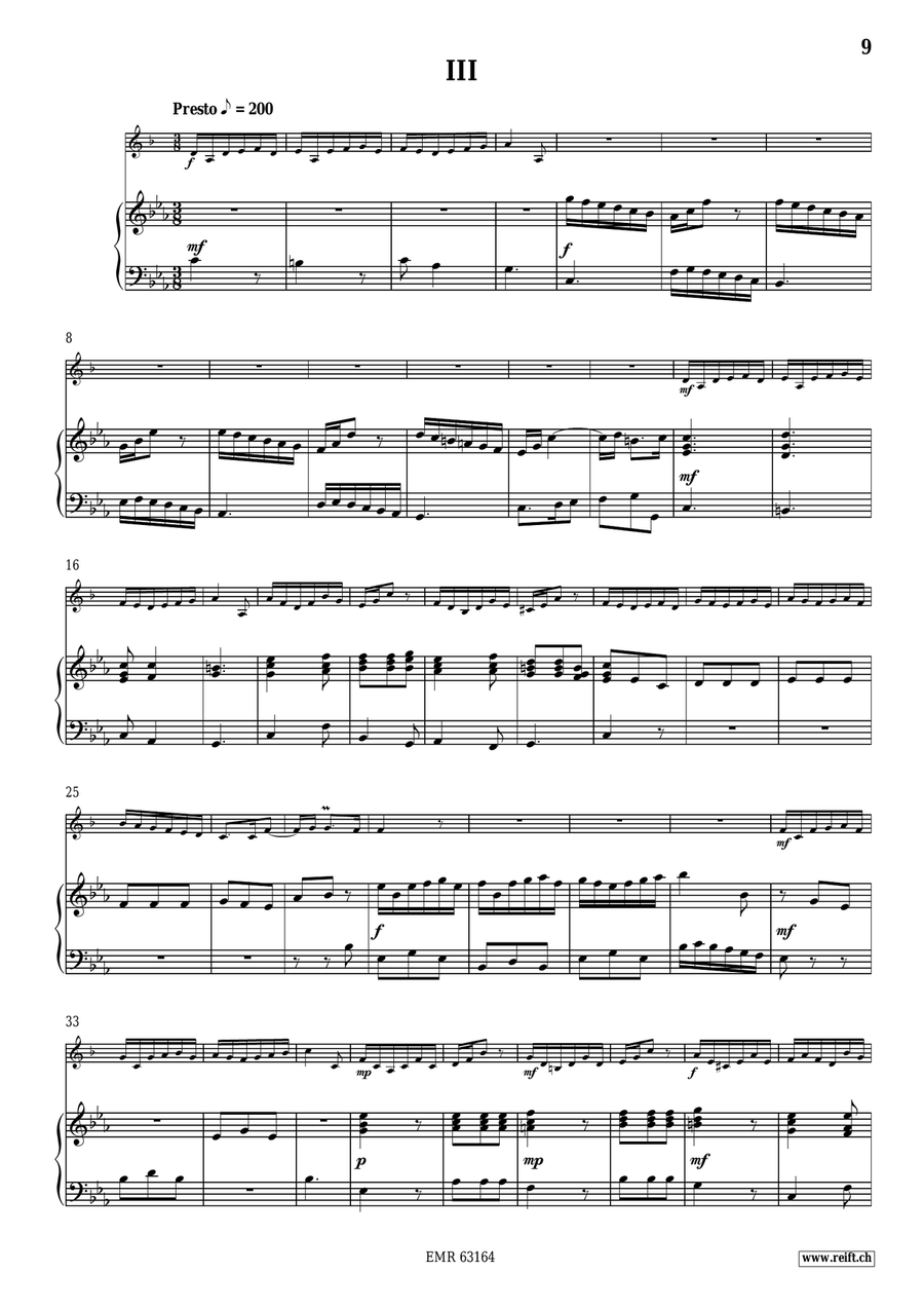 Concerto Concerto Bass Clarinet scores gallery preview page 7