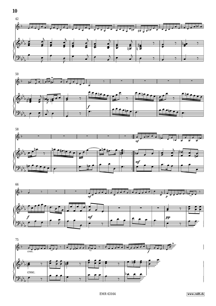 Concerto Concerto Bass Clarinet scores gallery preview page 8