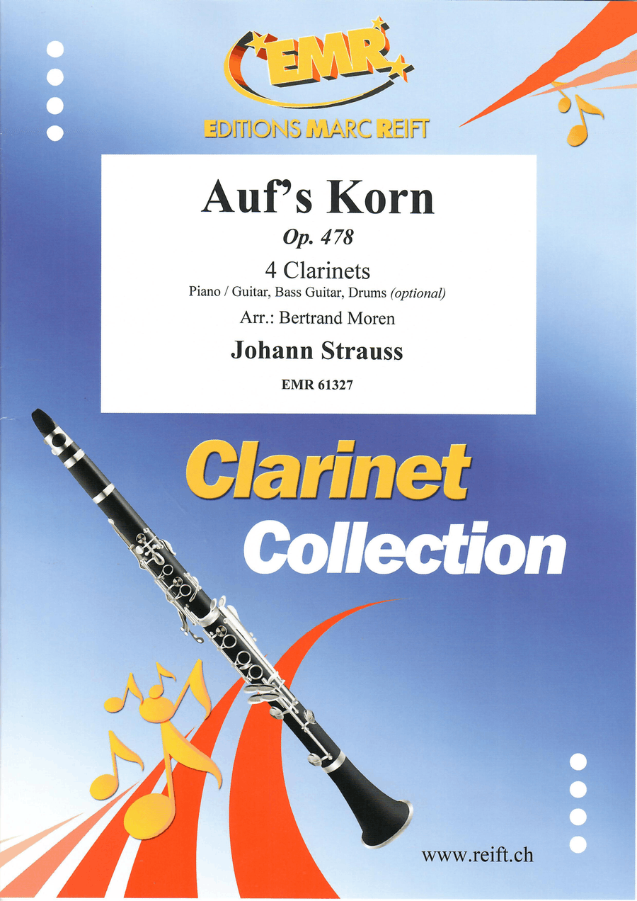 Auf's Korn Auf's Korn Clarinet Quartet scores gallery preview page 1