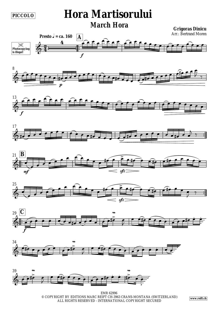 Hora Martisorului Hora Martisorului Piccolo scores gallery preview page 3