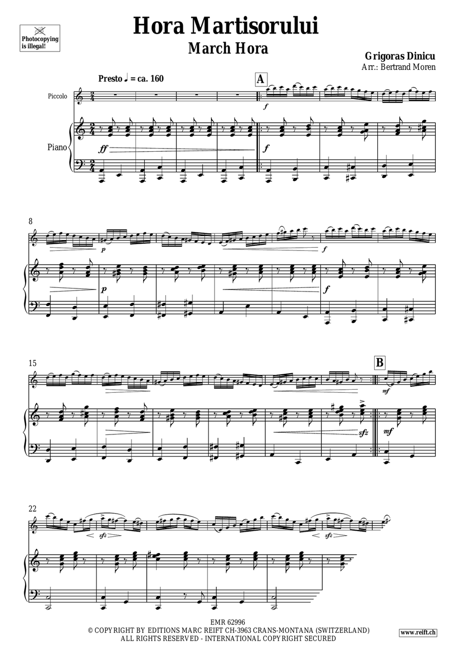 Hora Martisorului Hora Martisorului Piccolo scores gallery preview page 4