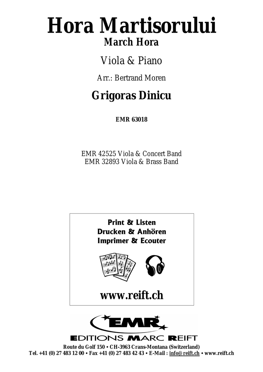 Hora Martisorului Hora Martisorului Piano Accompaniment scores gallery preview page 2