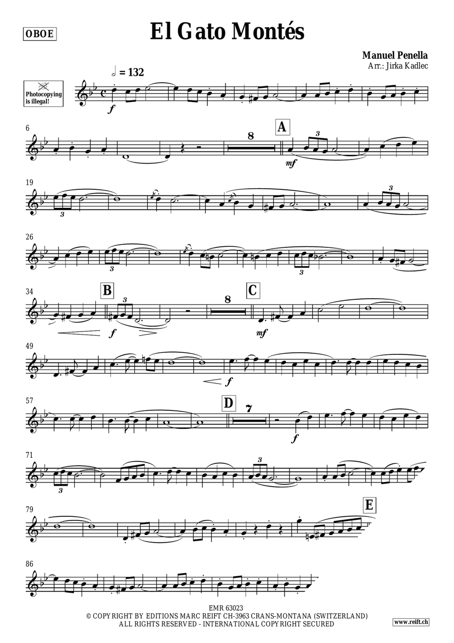El Gato Montés El Gato Montés Piano Accompaniment scores gallery preview page 3