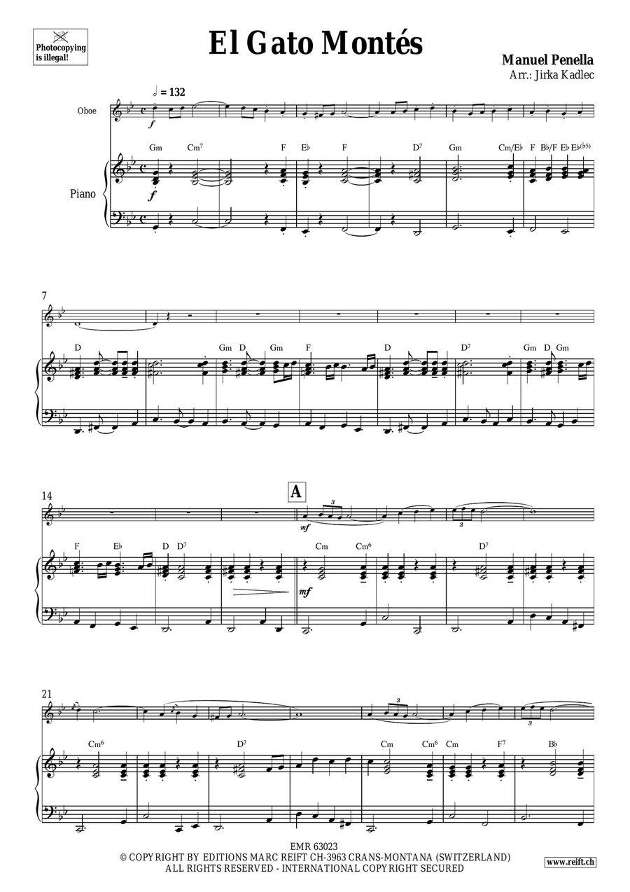 El Gato Montés El Gato Montés Piano Accompaniment scores gallery preview page 4