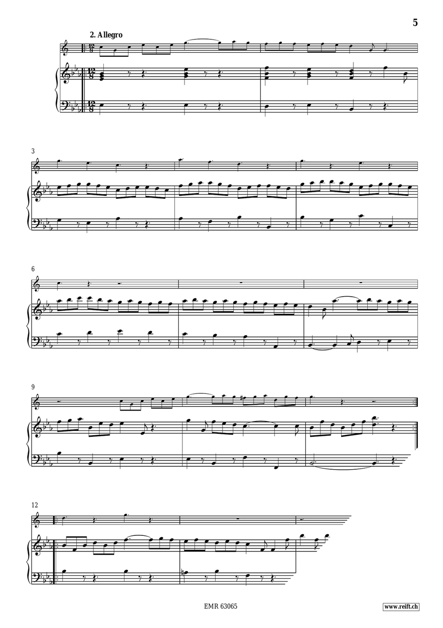 Suite from Watermusic Suite from Watermusic Organ scores gallery preview page 5