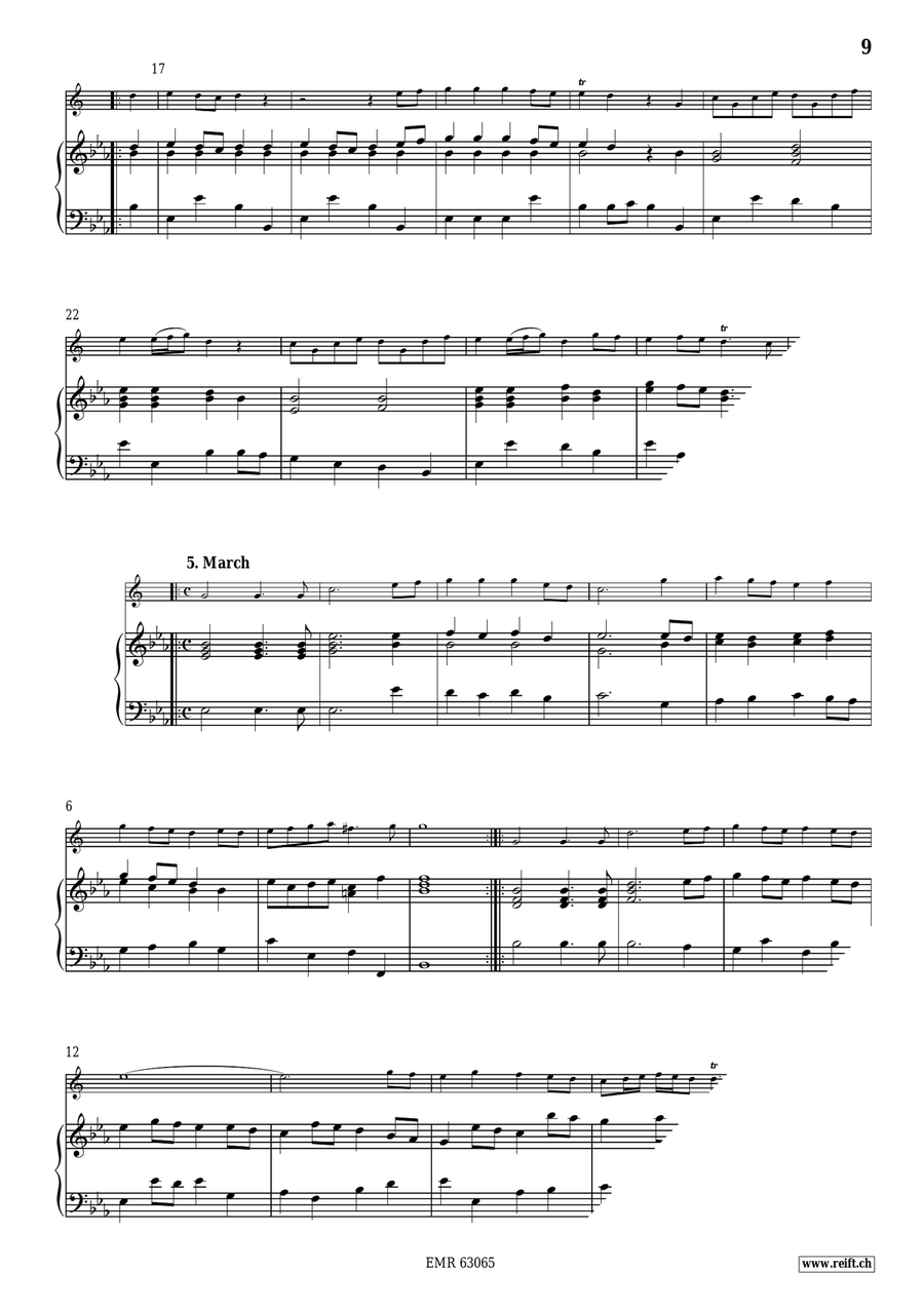 Suite from Watermusic Suite from Watermusic Organ scores gallery preview page 8