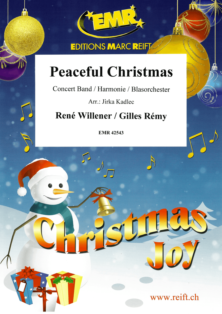 Peaceful Christmas Peaceful Christmas Concert Band scores gallery preview page 1