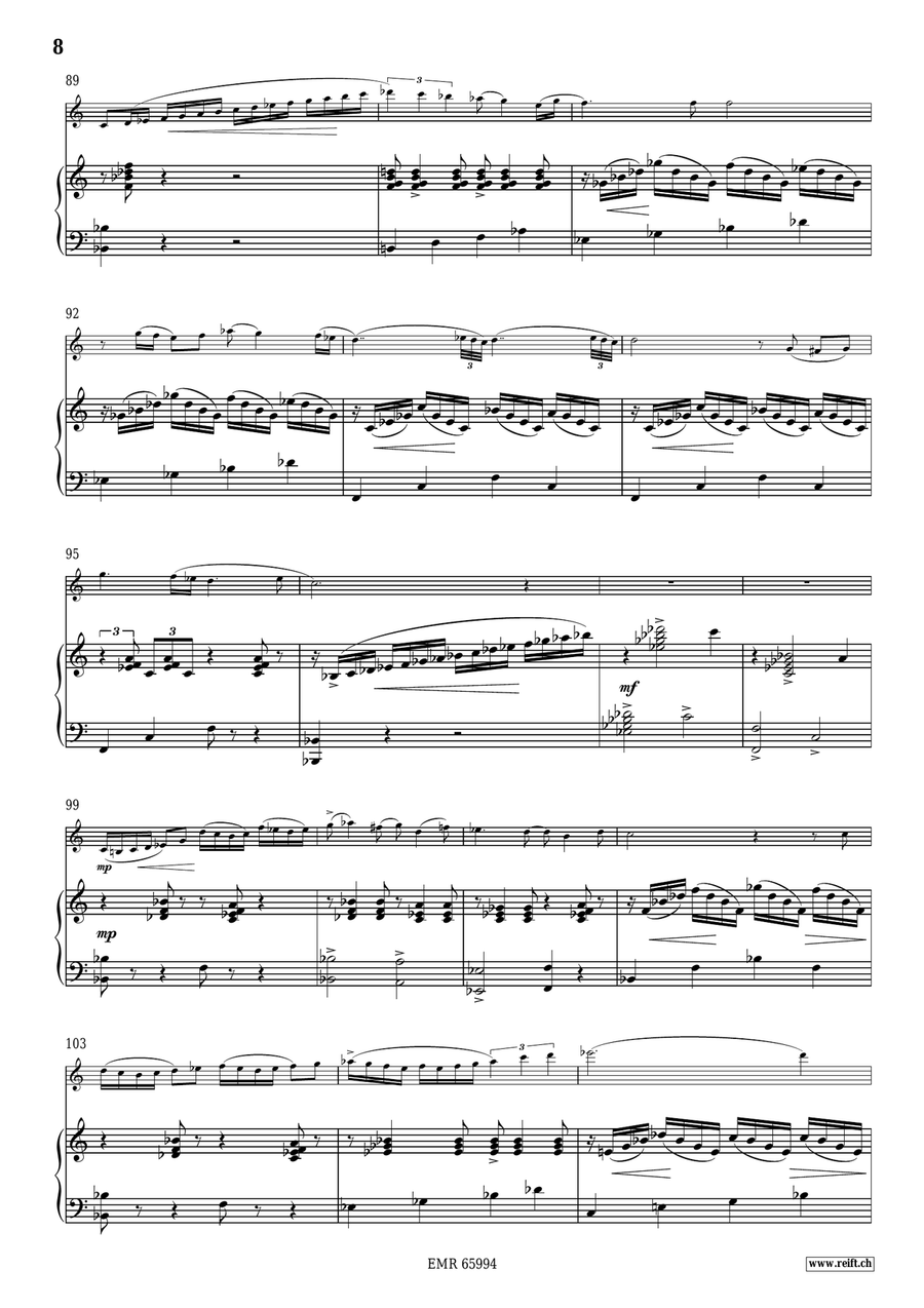 Sonata No. 2 Sonata No. 2 Clarinet Solo scores gallery preview page 9