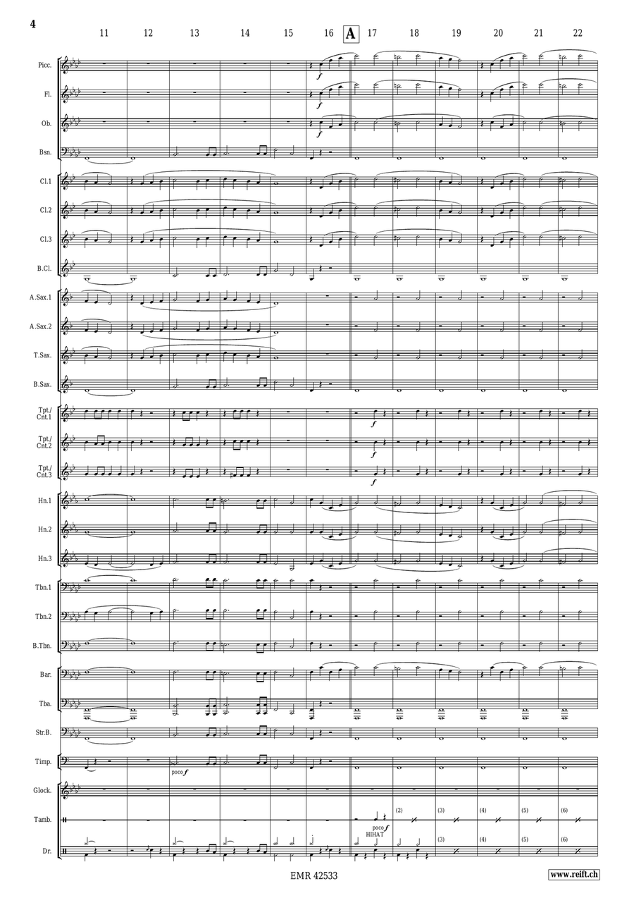 Mazel Tov Mazel Tov Concert Band scores gallery preview page 5