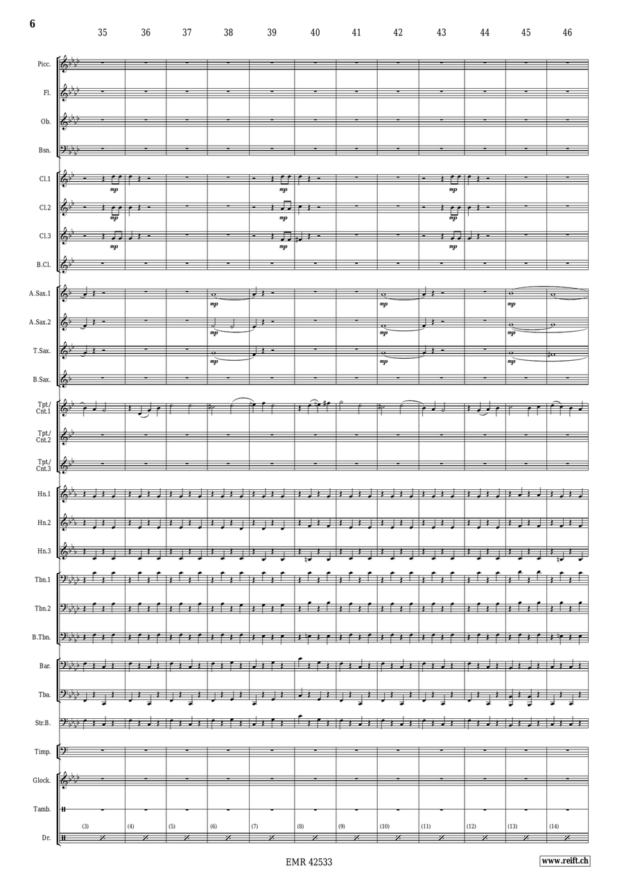 Mazel Tov Mazel Tov Concert Band scores gallery preview page 7
