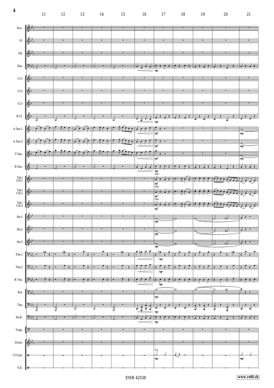 Hej Sokoly Hej Sokoly Concert Band scores gallery preview page 5