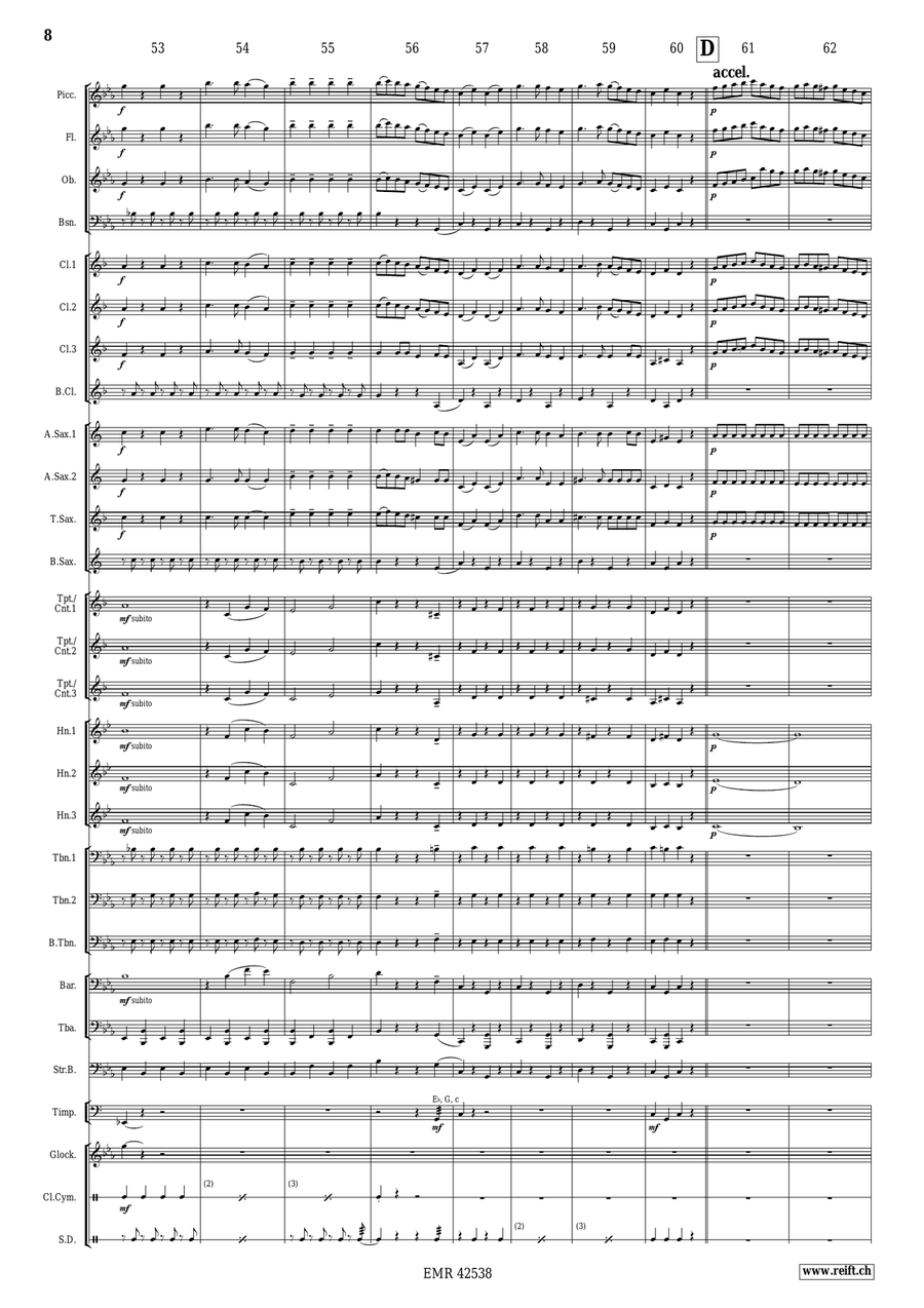 Hej Sokoly Hej Sokoly Concert Band scores gallery preview page 9