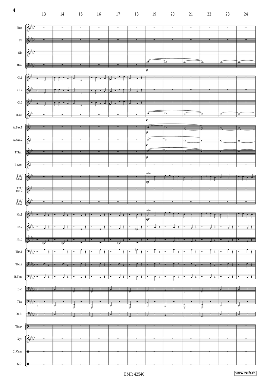 Red Berries Red Berries Concert Band scores gallery preview page 5