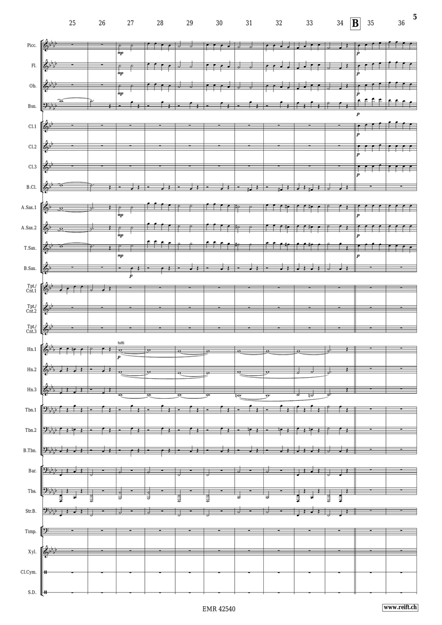 Red Berries Red Berries Concert Band scores gallery preview page 6