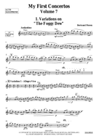 My First Concertos Volume 7 Alto Saxophone scores gallery preview page 4