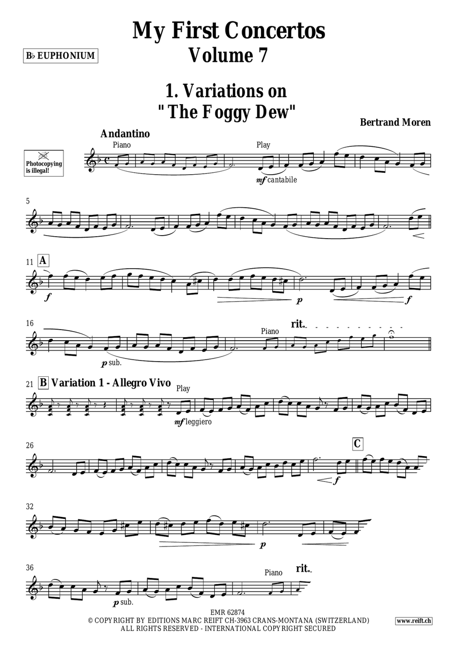 My First Concertos Volume 7 Euphonium scores gallery preview page 4