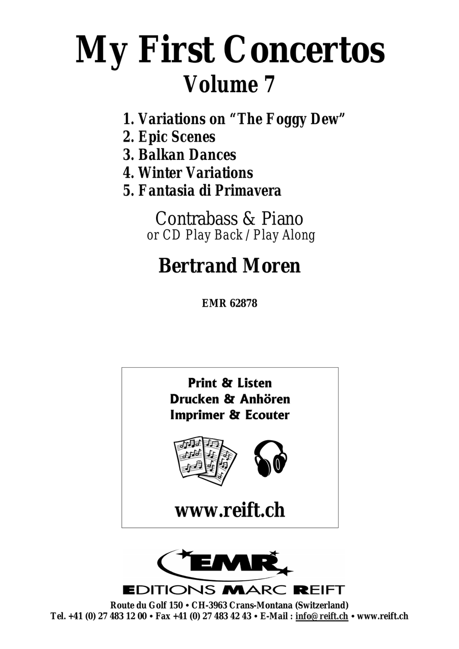 My First Concertos Volume 7 Double Bass scores gallery preview page 2