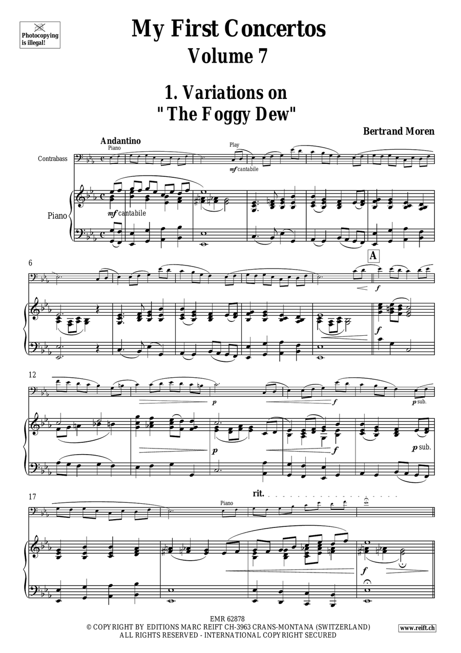 My First Concertos Volume 7 Double Bass scores gallery preview page 5