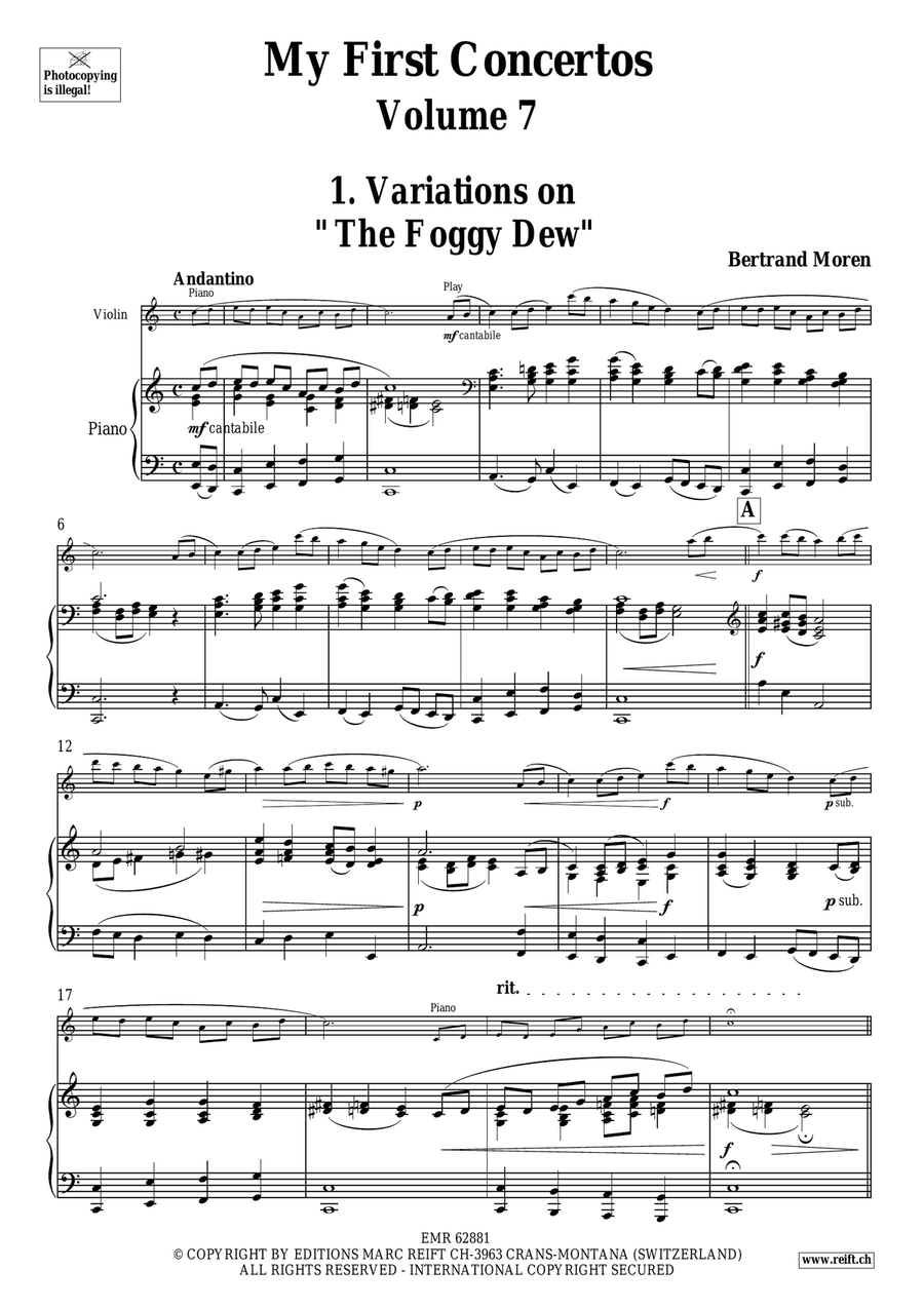 My First Concertos Volume 7 Violin Solo scores gallery preview page 5