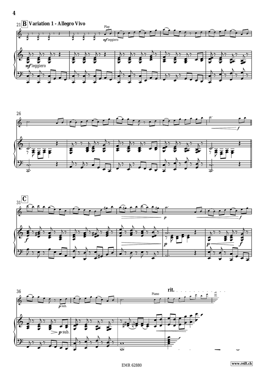 My First Concertos Volume 7 by Bertrand Moren Flute Solo - Sheet Music page 6