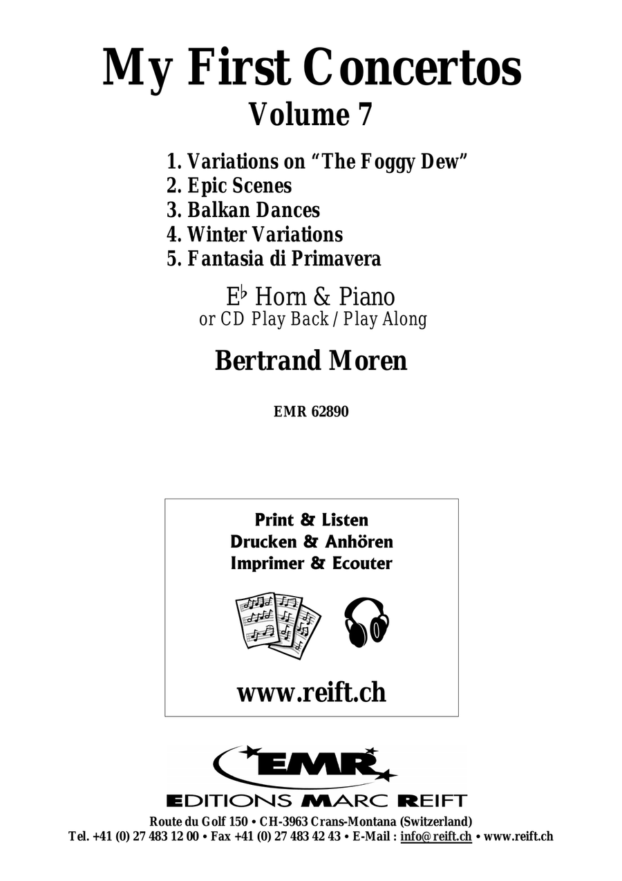 My First Concertos Volume 7 Horn scores gallery preview page 2