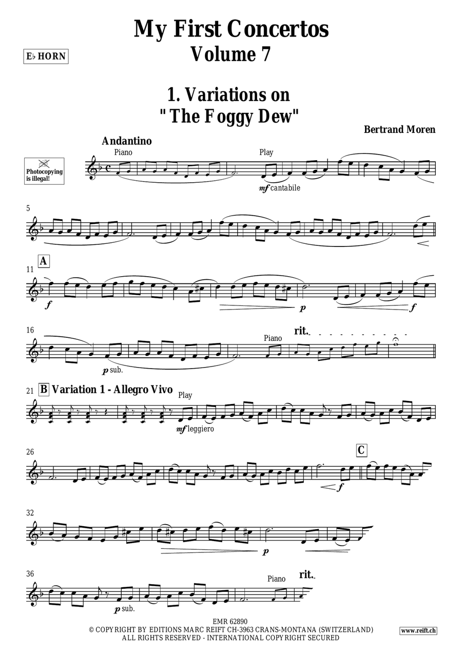 My First Concertos Volume 7 Horn scores gallery preview page 4