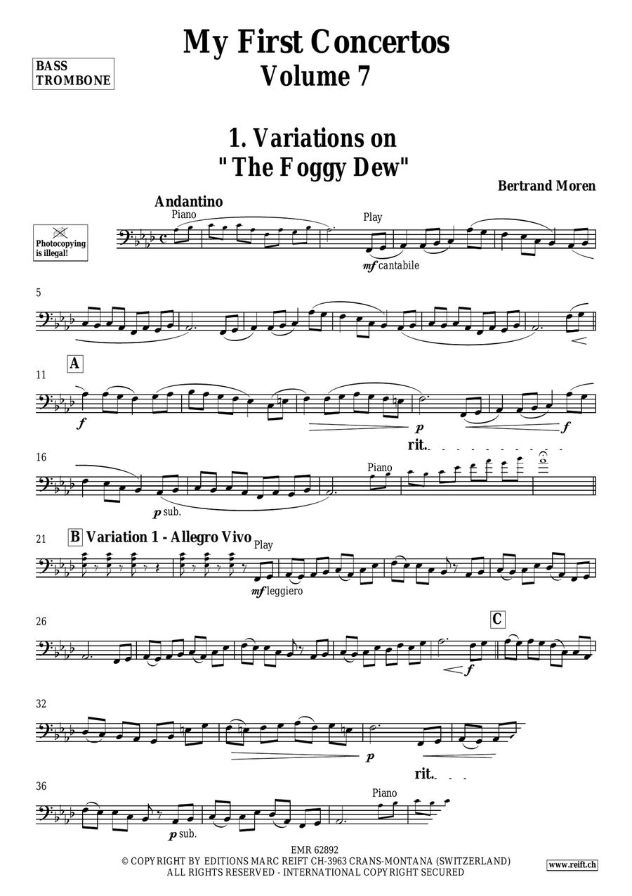 My First Concertos Volume 7 Trombone scores gallery preview page 4