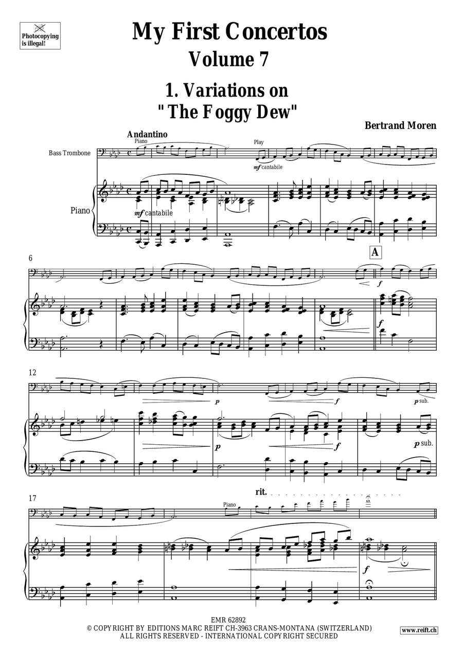 My First Concertos Volume 7 Trombone scores gallery preview page 5