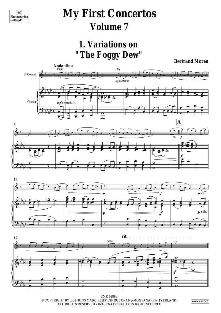 My First Concertos Volume 7 Cornet scores gallery preview page 5