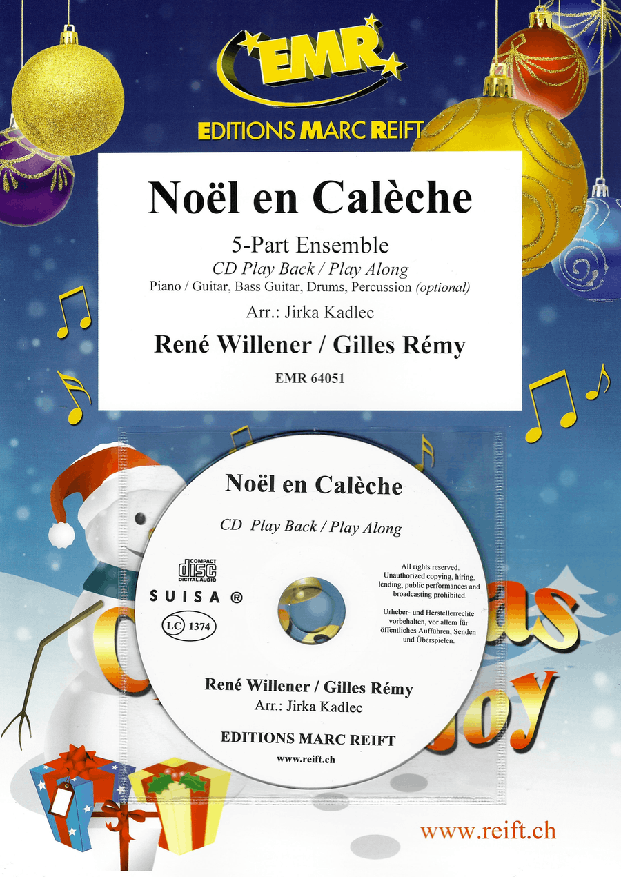 Noël en Calèche Noël en Calèche CD scores gallery preview page 1