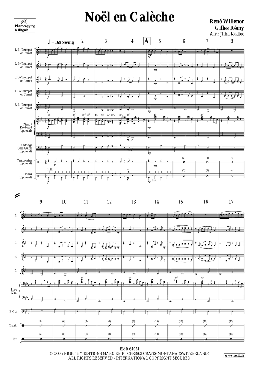 Noël en Calèche Noël en Calèche Cornet scores gallery preview page 3