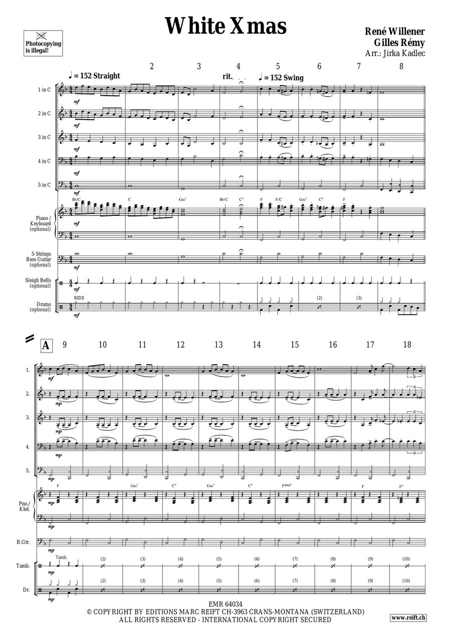 White Xmas White Xmas CD scores gallery preview page 3
