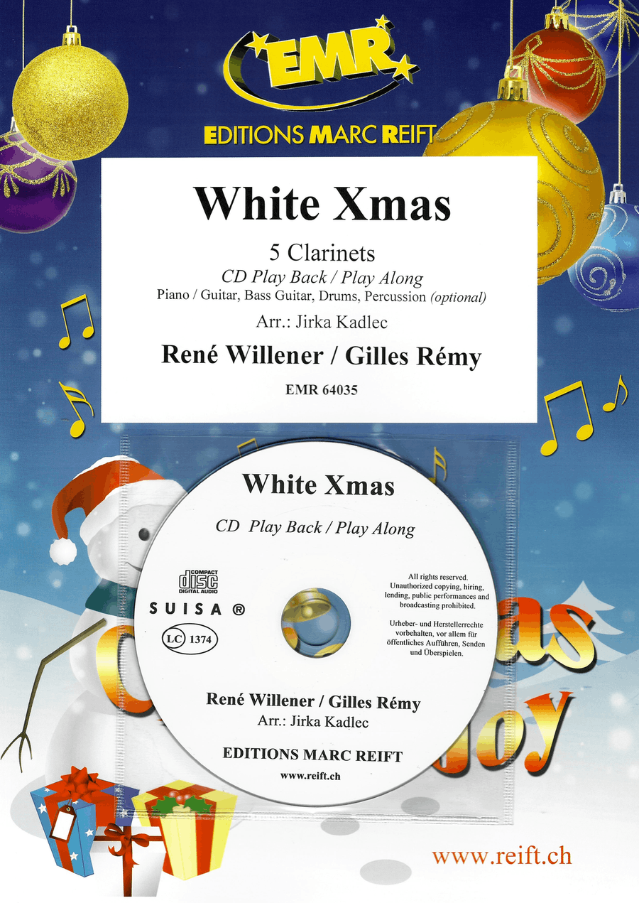 White Xmas White Xmas Clarinet Quintet scores gallery preview page 1