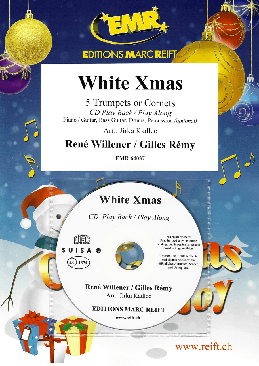 White Xmas White Xmas Cornet scores gallery preview page 1