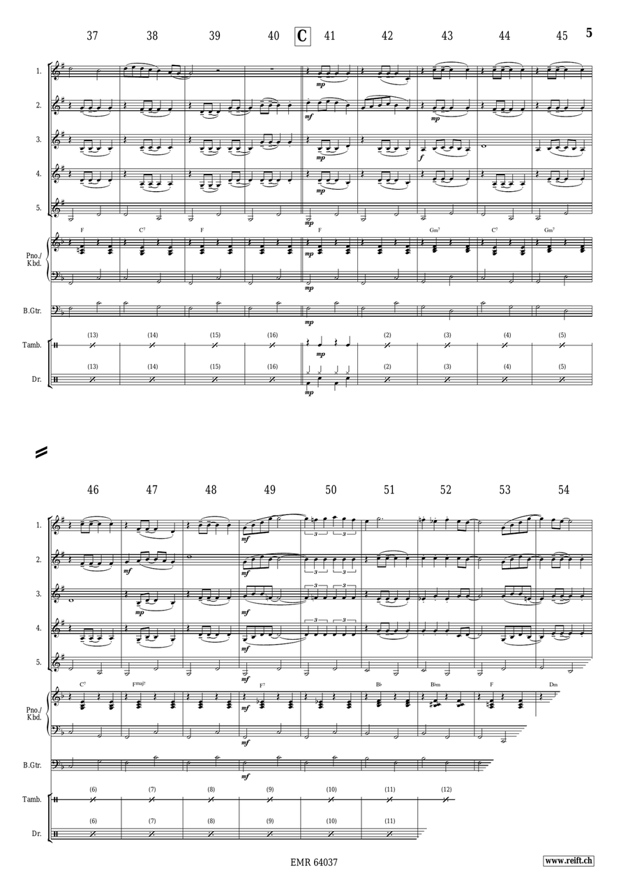 White Xmas White Xmas Cornet scores gallery preview page 5