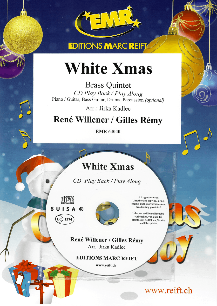 White Xmas White Xmas Brass Quintet scores gallery preview page 1