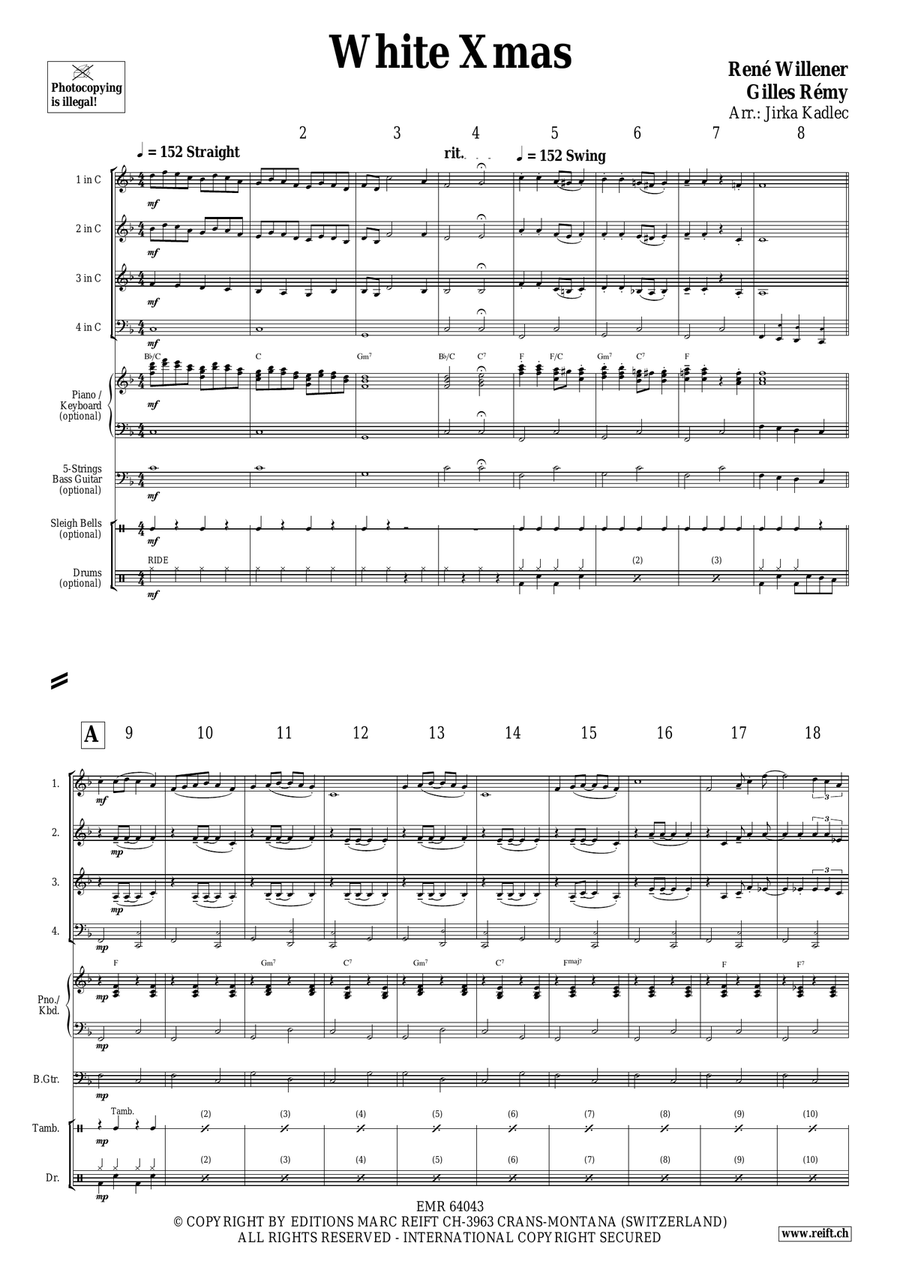 White Xmas White Xmas CD scores gallery preview page 3