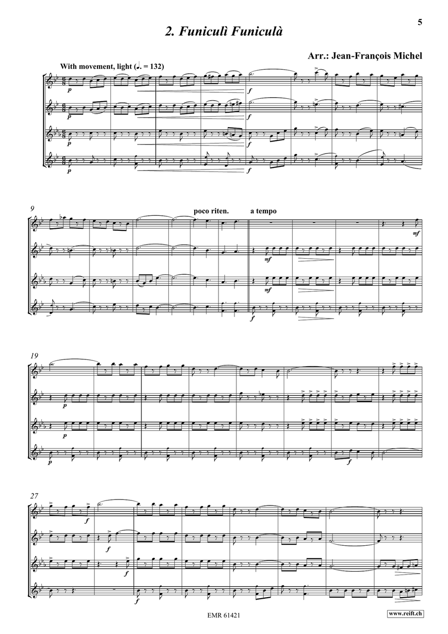 Quartet Album Quartet Album Saxophone Quartet scores gallery preview page 4