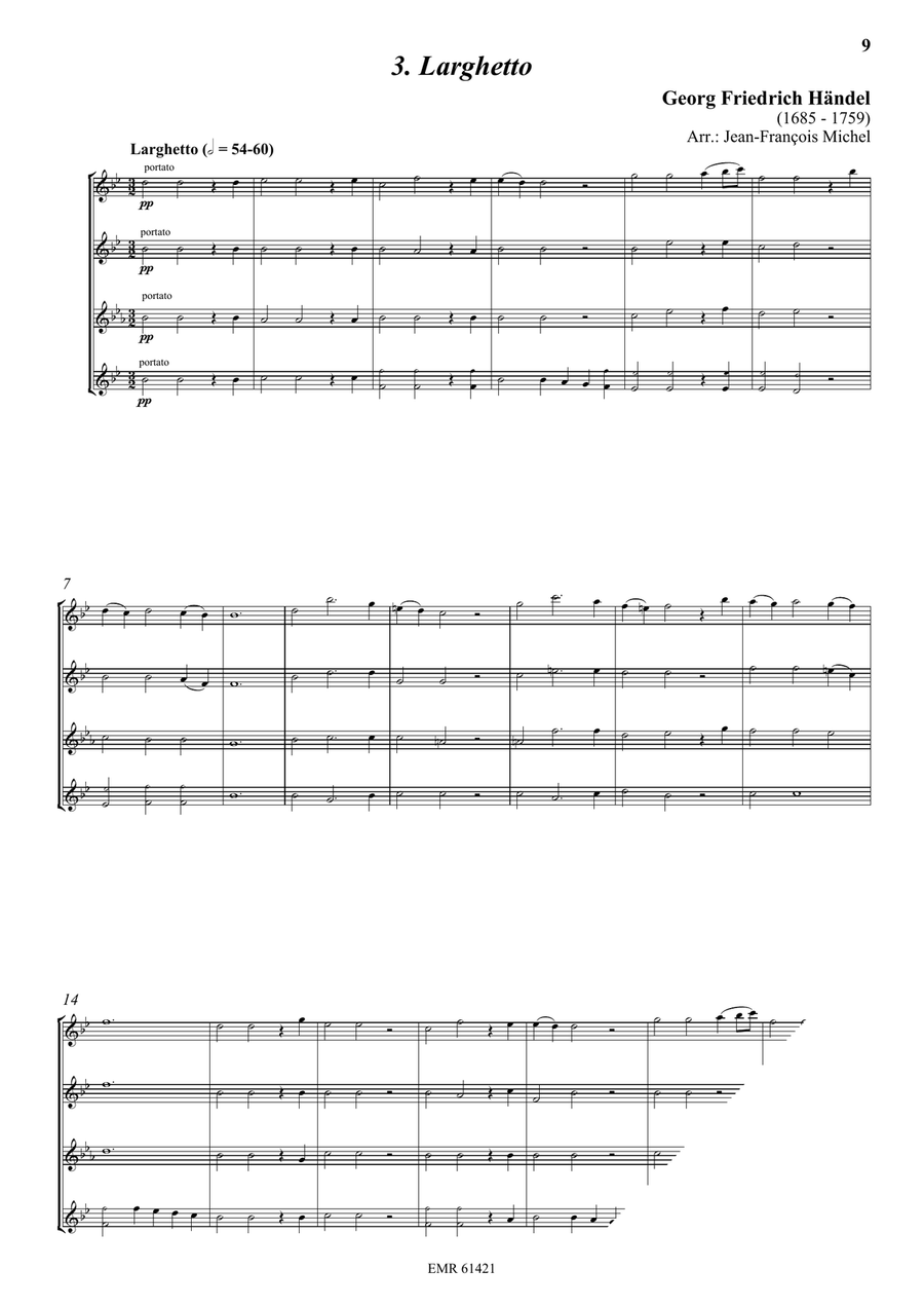 Quartet Album Quartet Album Saxophone Quartet scores gallery preview page 6