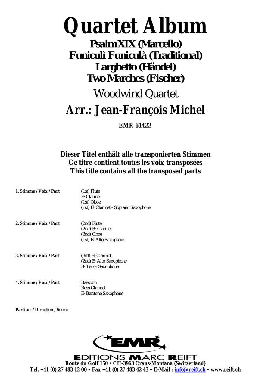 Quartet Album Quartet Album Woodwind Quartet scores gallery preview page 2