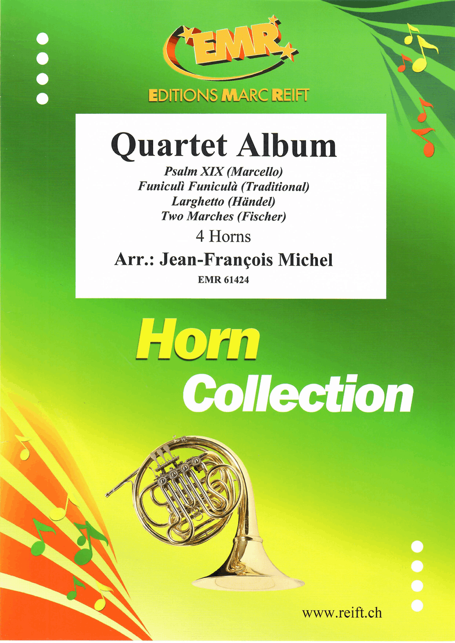 Quartet Album Quartet Album Horn scores gallery preview page 1