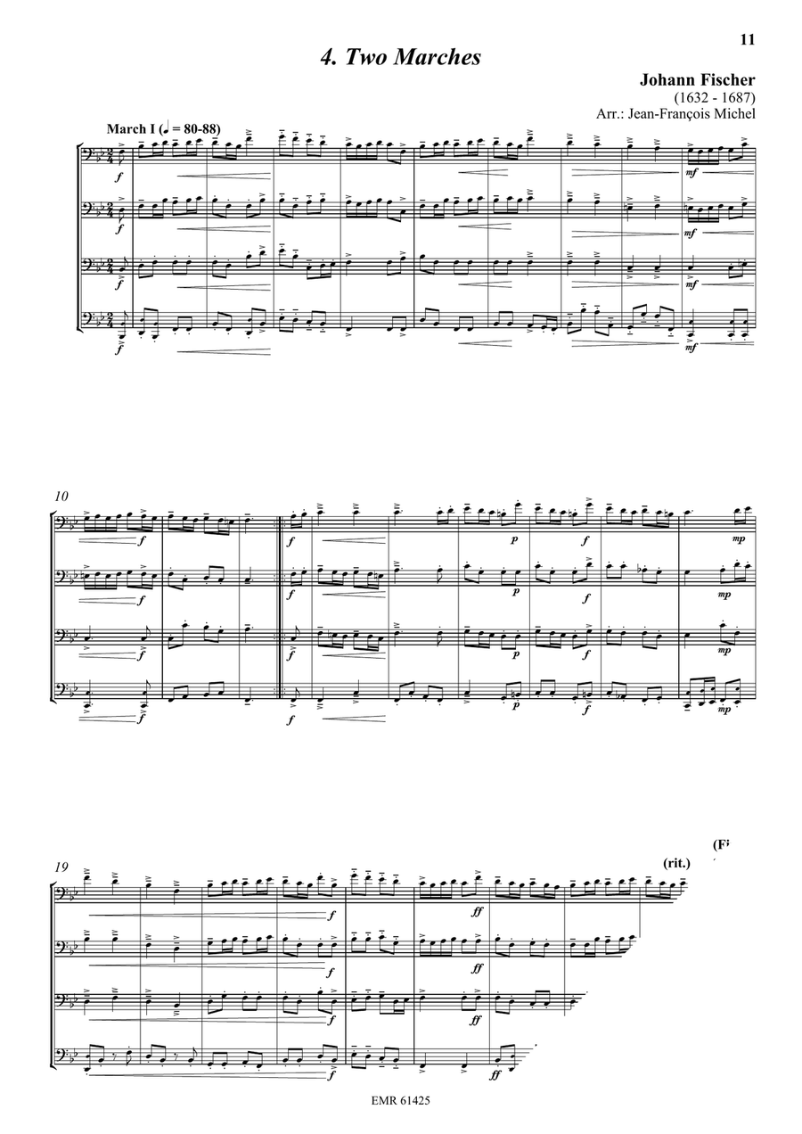 Quartet Album Quartet Album Trombone Quartet scores gallery preview page 7