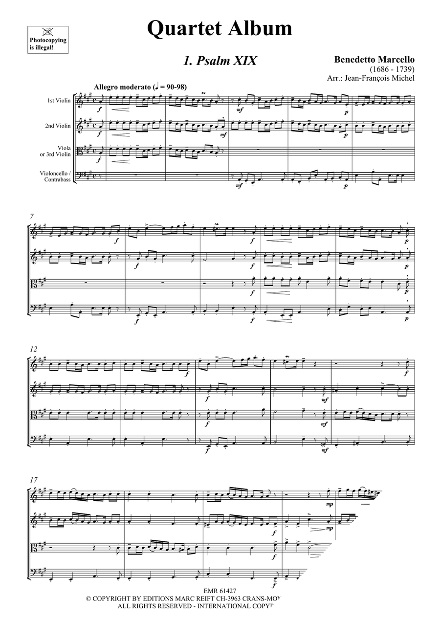Quartet Album Quartet Album String Quartet scores gallery preview page 3